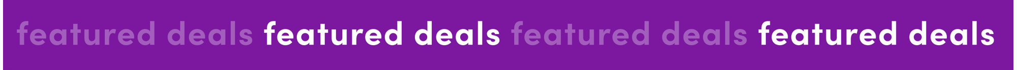 featured deals