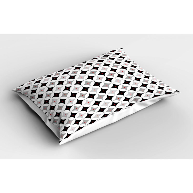 Retro Polyester Sham Set, Twin