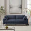 Etta 214.1Cm Velvet Square Arms Sofa-982565715