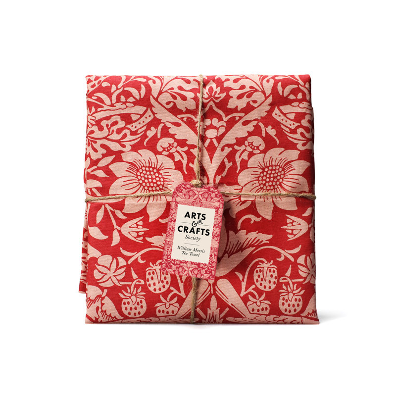 Cotton Tea Towel Kitchen Towel, Red
