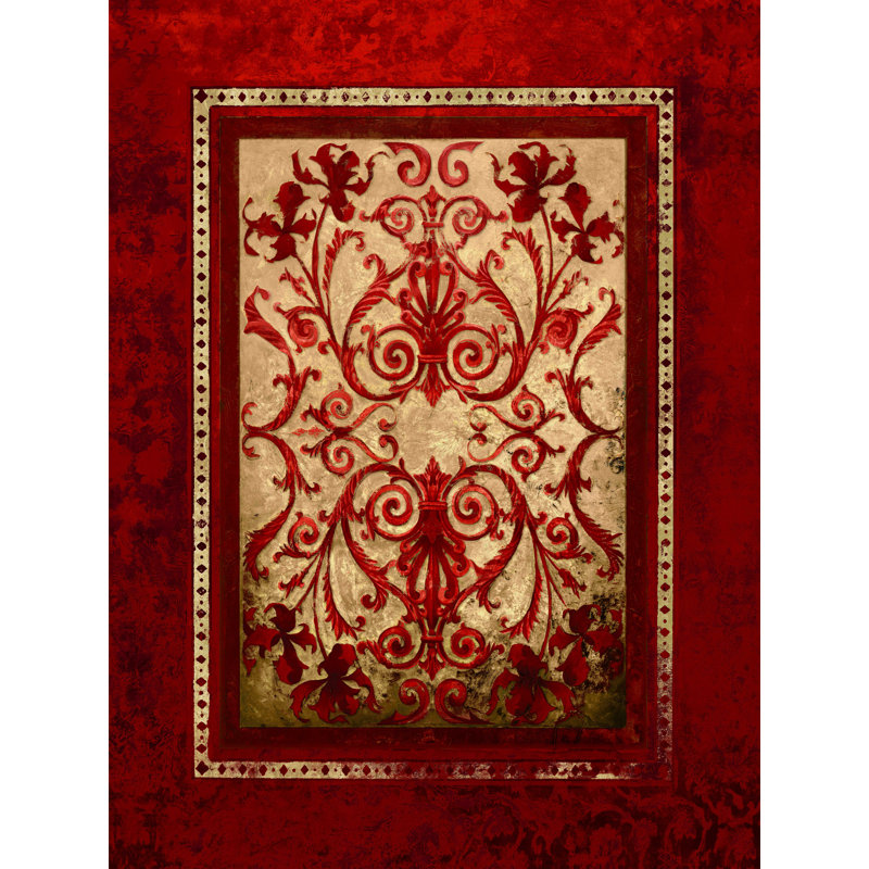 " Red Red ", 32" H x 24" W