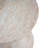 Outdoor/Indoor Lightweight Concrete Side Table,Travertine Finish