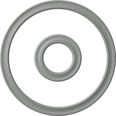 51"OD x 43"ID Ceiling Ring with 20 7/8"OD Ceiling Medallion Holmdel Light Accent Kit