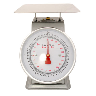 Platform Mechanical Dial Scale, 5-Pound, 4Pk