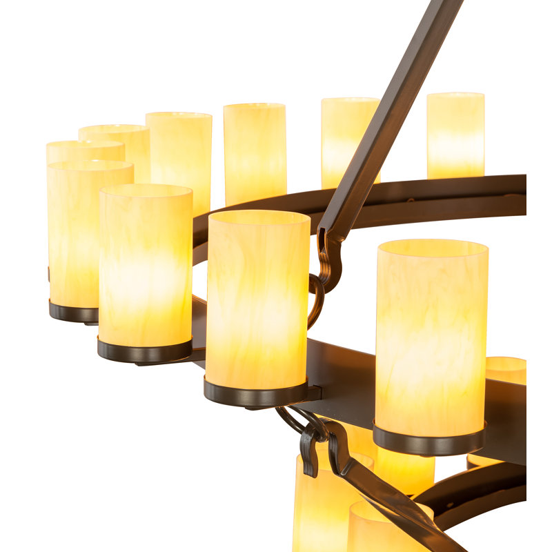 Lustre transitionnel 46 lumières Noziroh