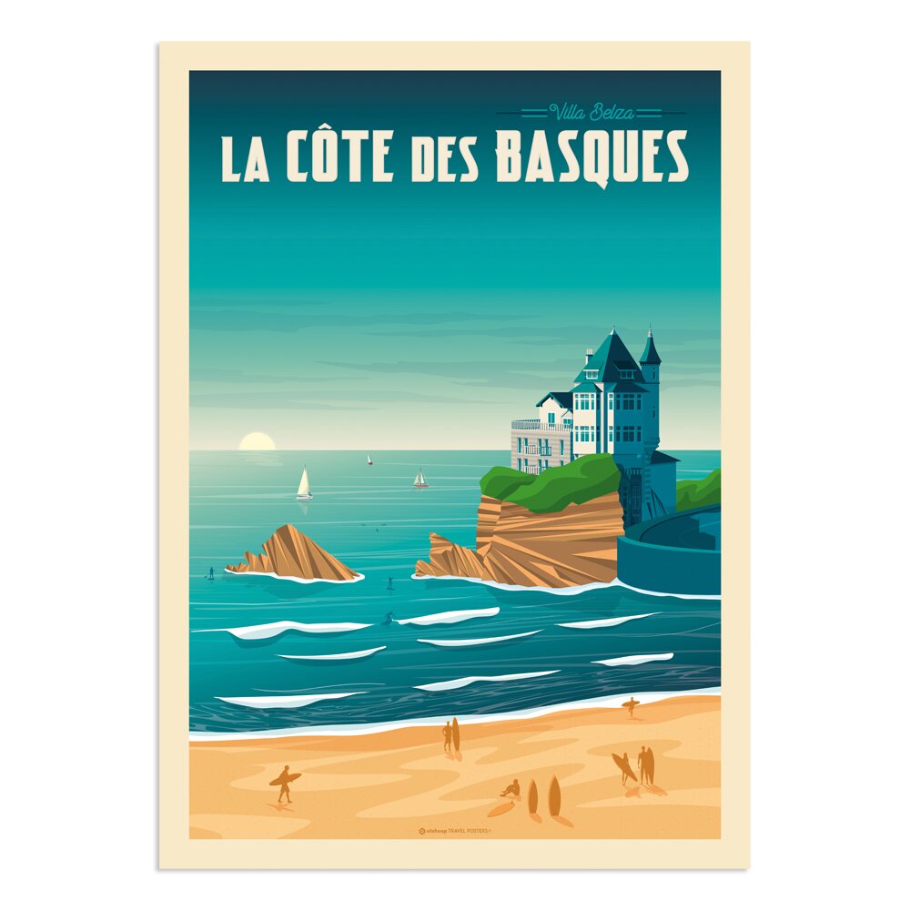 Poster Biarritz