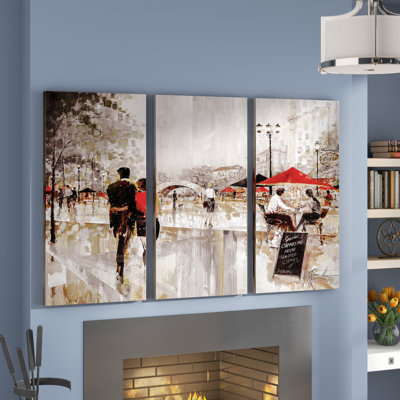 " Riverwalk Charm " 3 - Pieces