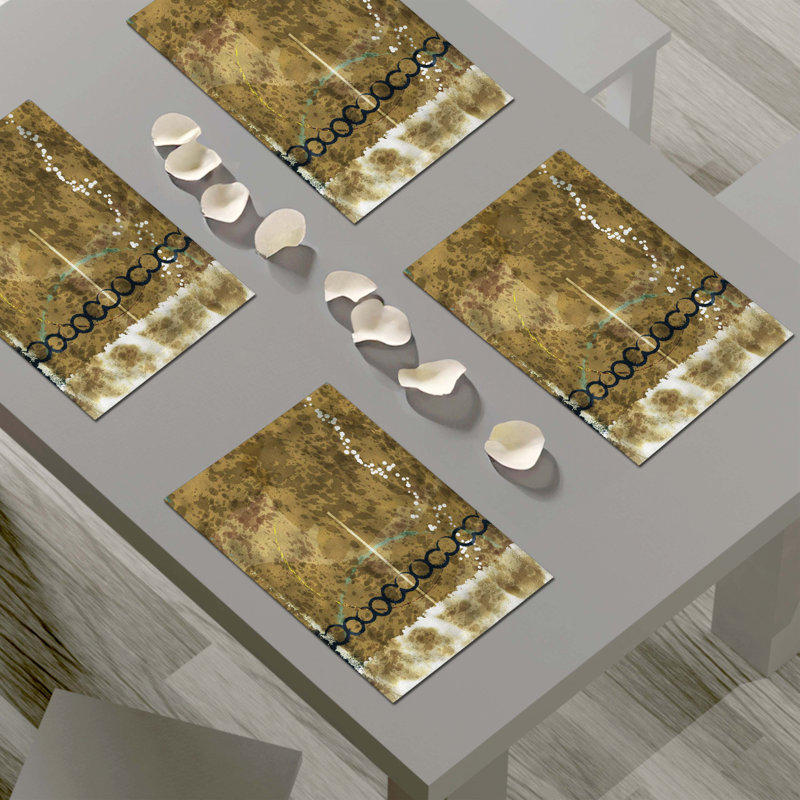 Polyester Abstract Placemat