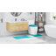 Microfiber Small Bath Mat Rectangular Contemporary-2057834653