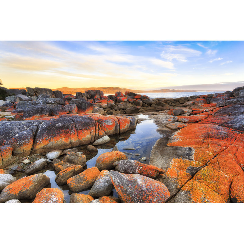 Gaul Bay Of Fires, Tasmania - Wrapped Canvas Print, 30cm H x 46cm W x 3.8cm D