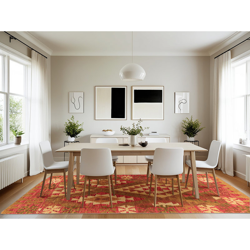 Mirle Performance Southwestern Indoor Rug, Rectangle 7' x 10'