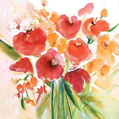 " Citrus Splash " Painting Print