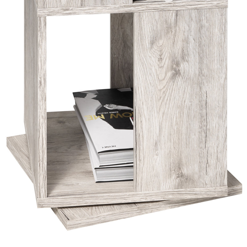 107cm H x 33.7cm W Standard Bookcase, Oak sand