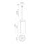 Luminaire suspendu cylindrique à 3 lumières Belmont-66310596