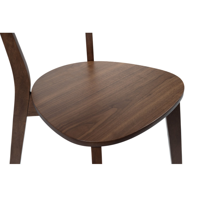 Chaise en bois de noyer Frias (ensemble de 6), 6