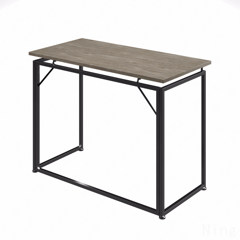 Space Saving Folding Desk - Gray, Gray