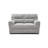 Modern Love Seat Gray-1854442179