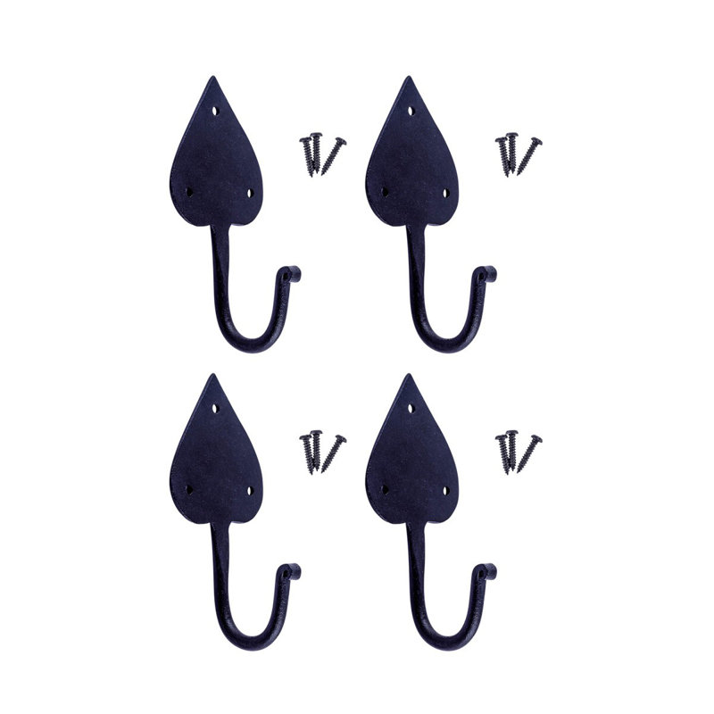 Paquet de 4 patères Spade