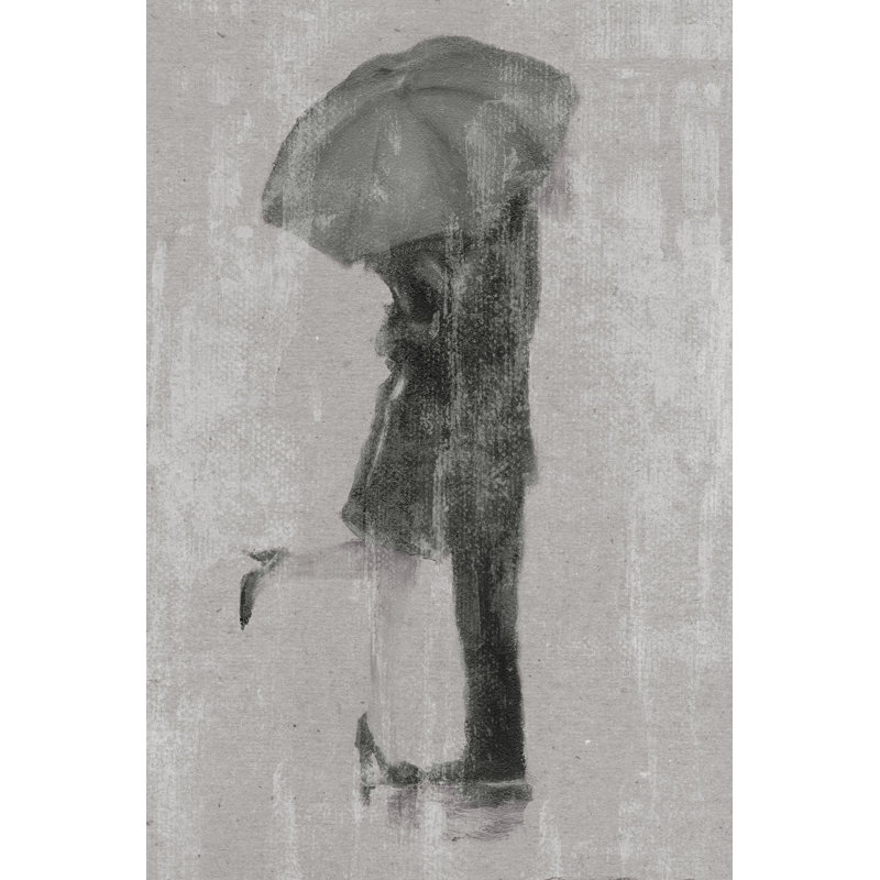 Rain Romance I by Studio W - Wrapped Canvas Painting, 46cm H x 30cm W x 3.8cm D