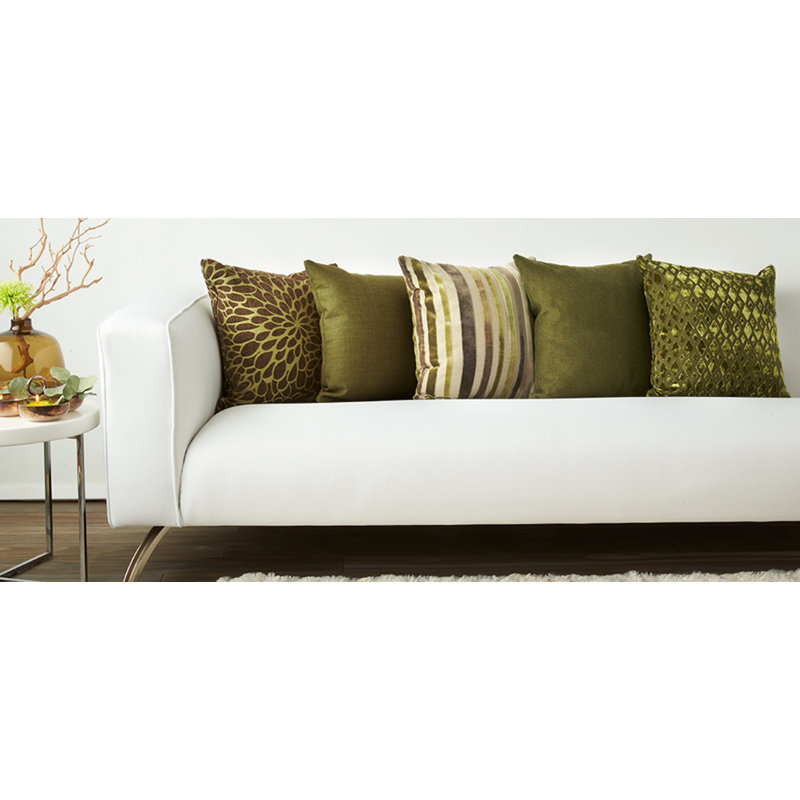 Polyester Throw Square Pillow Cover & Insert