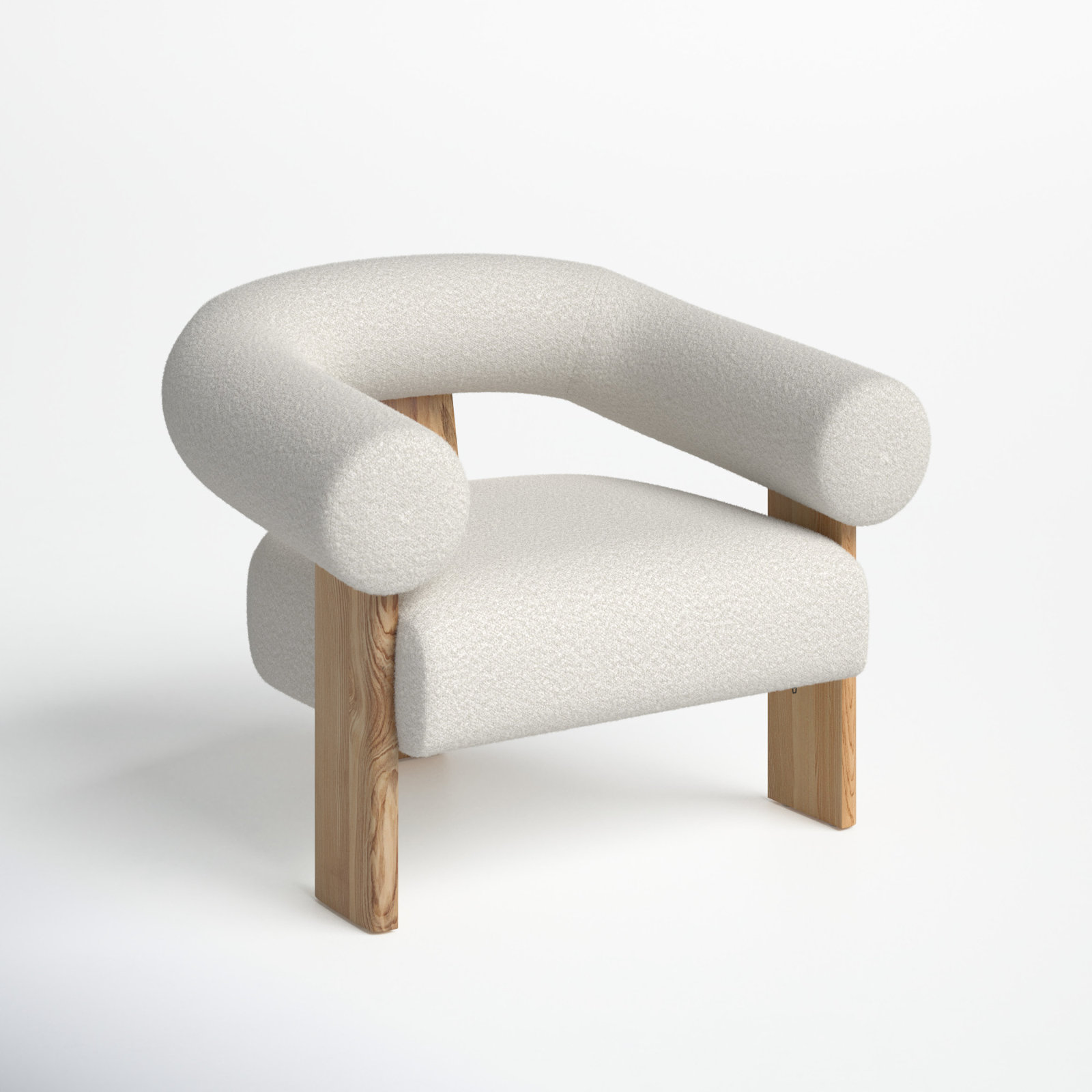 Gomez Upholstered Barrel Chair