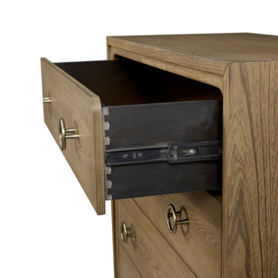 5 Drawer Dresser in Latte Finish
