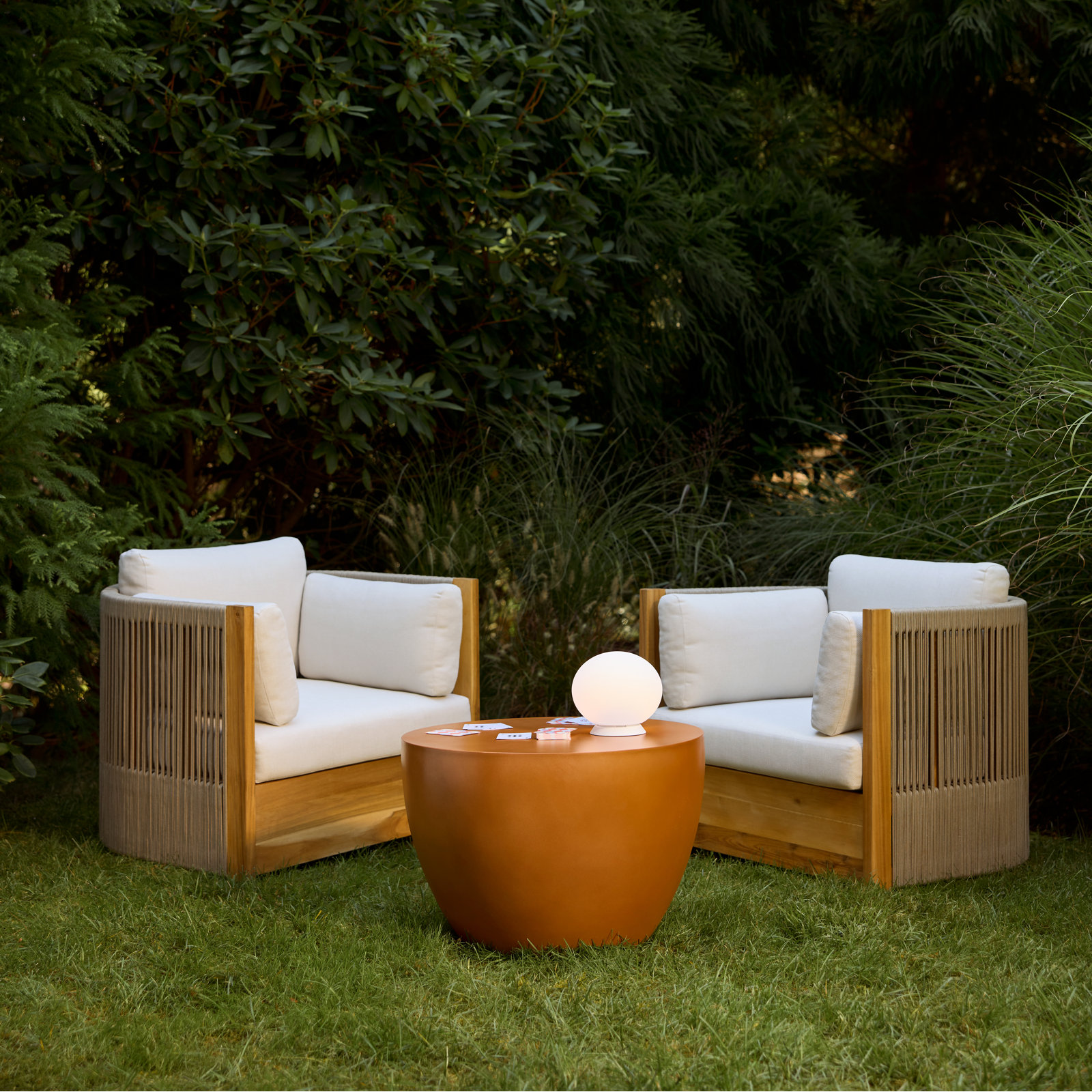 Julie 24" End Table, Terracotta