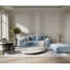 Three-seater square arm sofa-1512409299