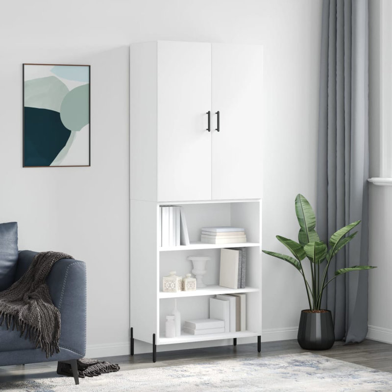 Parkstone 69.5cm Sideboard, White