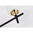 Zinc Alloy LED Wallchiere