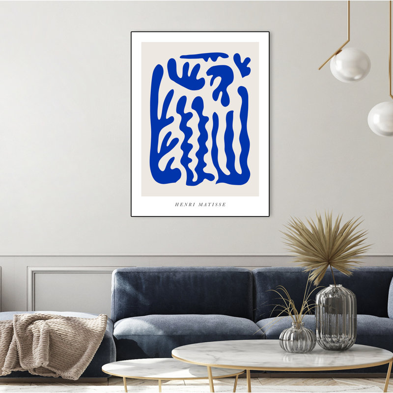 Toile encadrée découpée N05, H 32 po x l 24 po