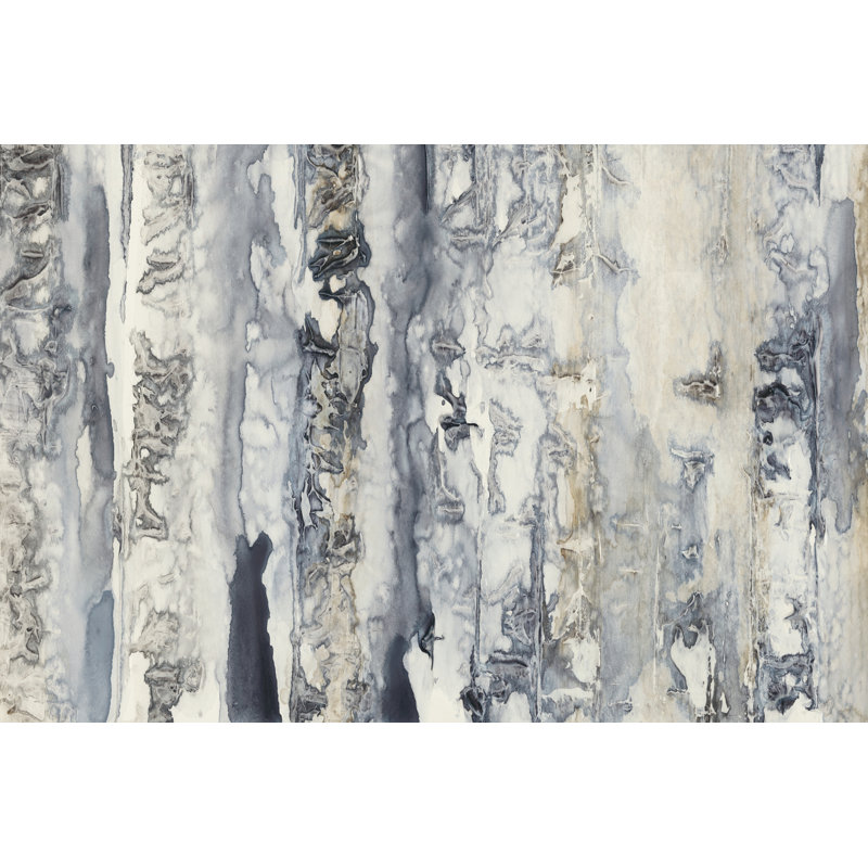 Neutral Strata II - Wrapped Canvas Print, 51cm H x 76cm W