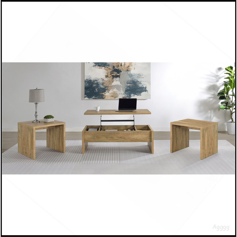 Ensemble de tables basses 3 pièces Parker