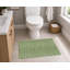 Tapis de toilette rectangulaire antidérapant à chevrons-355203730-355203734