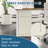 18"W * 29.5"H * 24"D Antique White Ready To Assemble 2-Drawer File Base Cabinet-127326915
