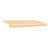 vidaXL Awning Replacement Fabric Yellow and White 129.92 x 76.77 in-114017576-114017572