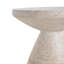 Table d'appoint d'extérieur / d'intérieur en béton léger