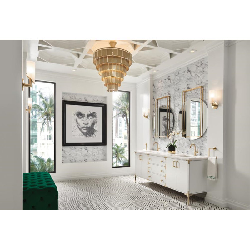 Odin® Single Hole Bathroom Faucet, Luxe Gold, 1.2 GPM
