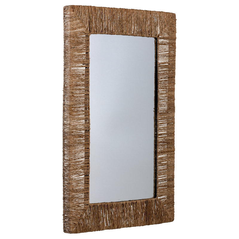 Mischa Wood Flat Floor Mirror