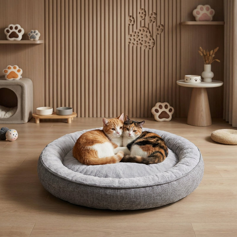 Lit pour chat Nestle, Gris