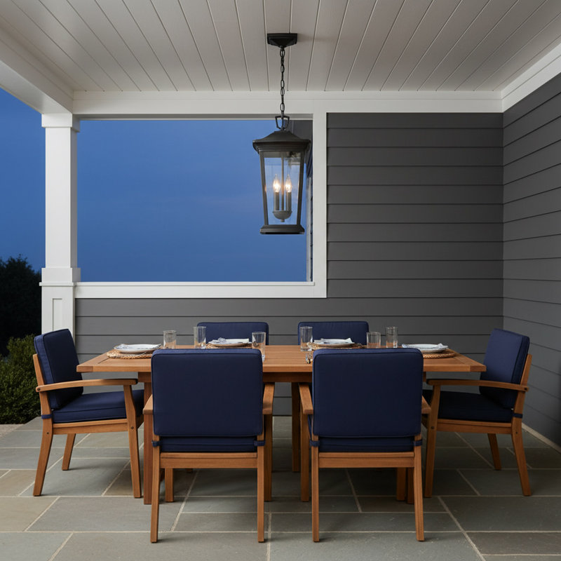 Bromley 3 -Bulb 19.3" H Outdoor Hanging Lantern