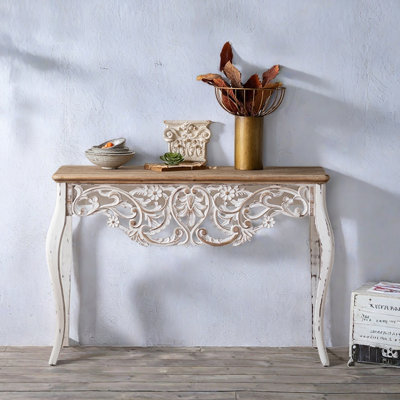 American Rustic Solid Wood Entry Console