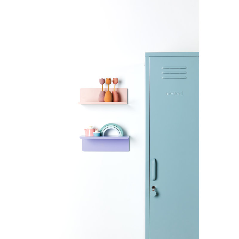 Organize + Display Floating Shelf, 4.7" H x 13.8" W x 5.1" D, Lilac