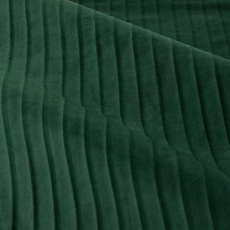 Corinthian Room Darkening Curtain Panel Pair, 90cm Width x 229cm Drop, Green