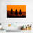 Lelar Cowboys At Sunset-107684384