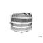 Zara 50cm Wide Square Geometric Pouffe Ottoman