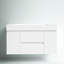 Ensemble de meuble-lavabo mural simple 47 po Babajide-64347245
