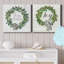 Snowberry Wreath - Ensemble de 2 reproductions d'art sur toiles tendues-768539483