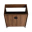 Meuble-lavabo autoportant 30 po, 2 portes, armoire de salle de bain avec cadre en bois d'ingénierie (armoire seulement)