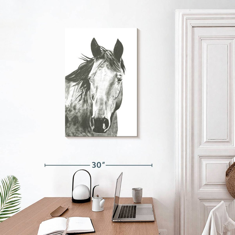 «Brampt Wildlife Snapshot Horse I», H 30 po x l 20 po